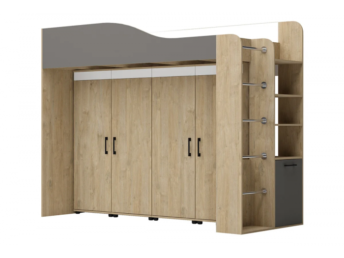 Двуетажно легло КРИС М3 + матрак